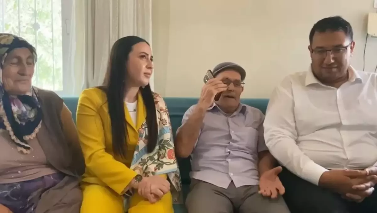 Cumhurbaşkanı Erdoğan, Şehit Aile ile Görüştü